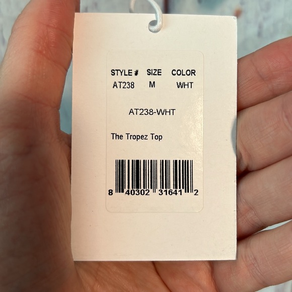 NWT Andie Swim The Tropez Top - Picture 4 of 10